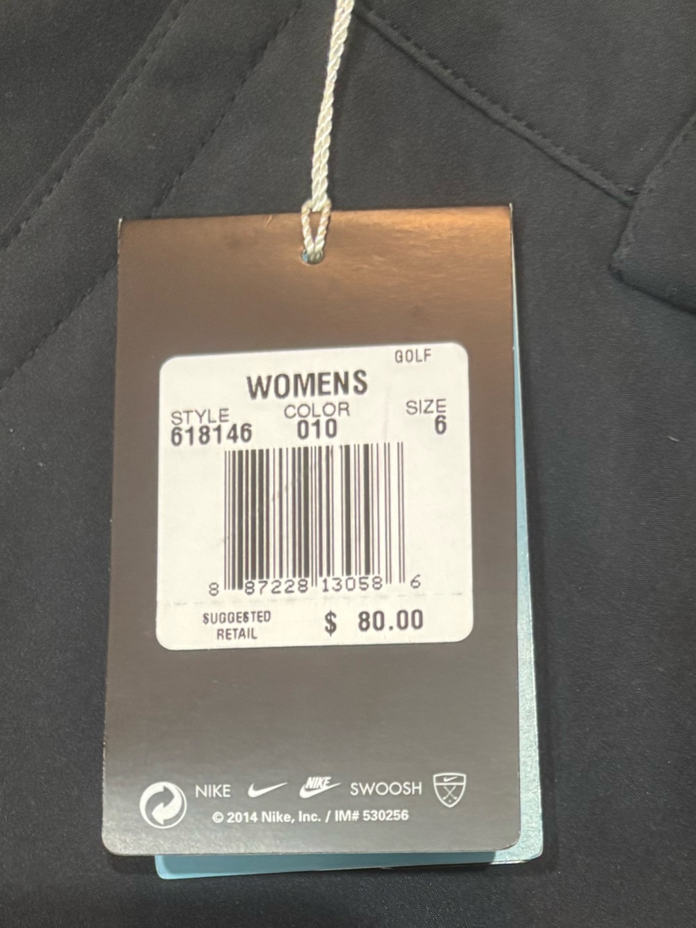 Nike Black Golf Pants with Tag - Picture 4 of 6
